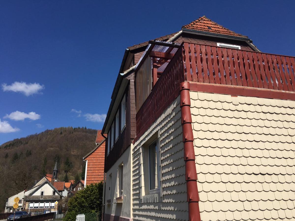 Haus Am Fluss Mit Wunderschoener Dachterrasse Mit Flussblick ,Garten Und Grill Zorge Exterior photo